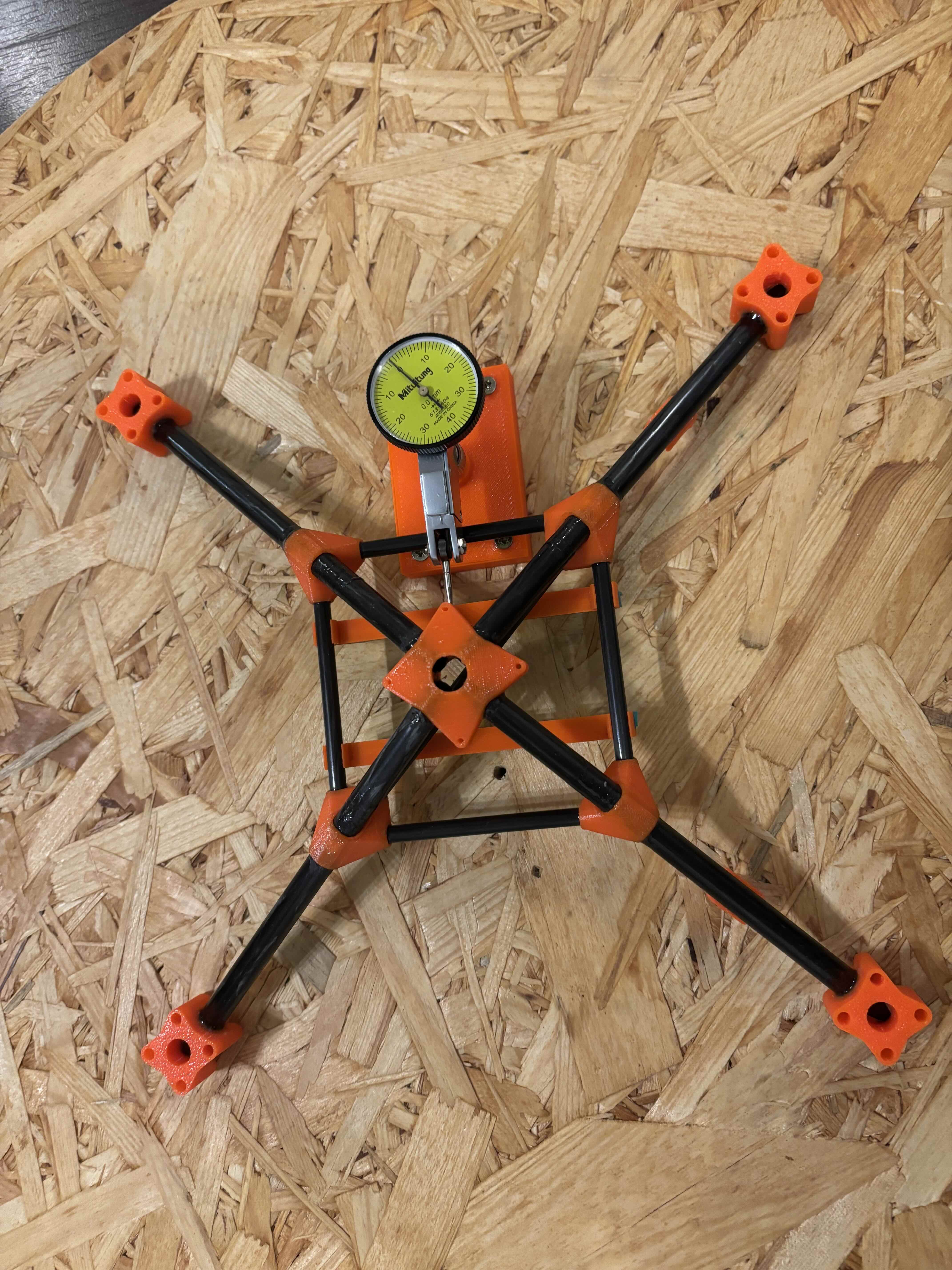 Spacedrone bending test setup